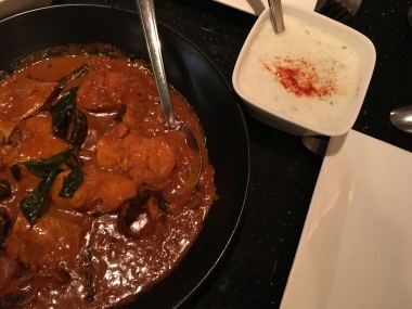 kerala fish curry: cod, ginger, coconut milk